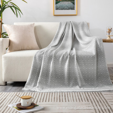 Breathable 62%viscose Throw Blankets For Beds 50*67"